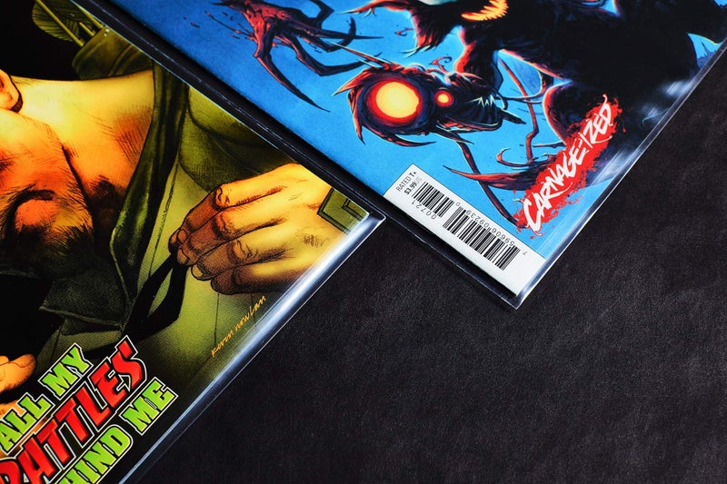 Big Fudge 50 Comic Book Bags and Boards - Protector Sleeves for Comics and Magazines - Archival Protection for 1990s to Current Comic Books - 7.25" x 10.5" - Image 4